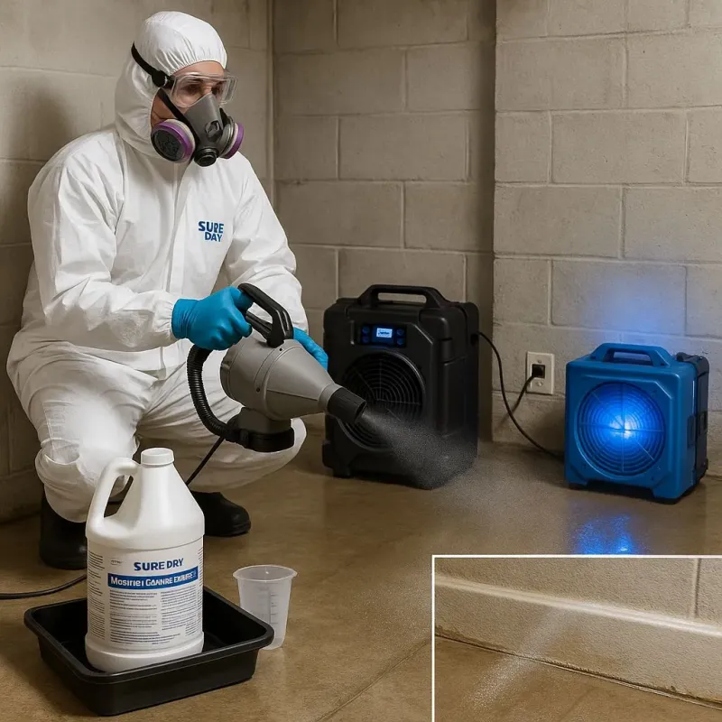 Sanitization and Odor Removal process in Summerlin South, NV